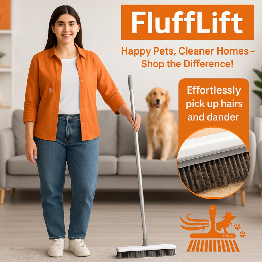 FluffLift Broom