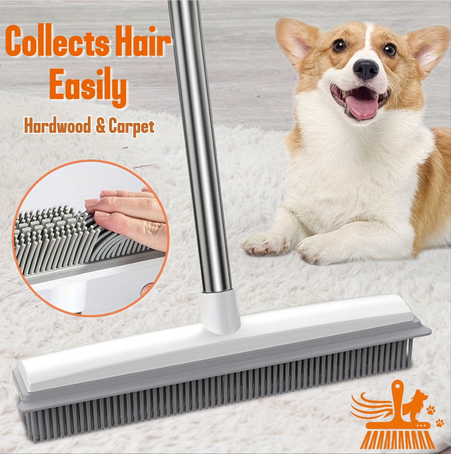 FluffLift Broom
